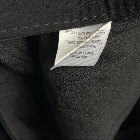 Lovers + Friends Keri Flared Bootcut Pants Trousers Slacks in Black Wide Belt XS - Picture 10 of 14